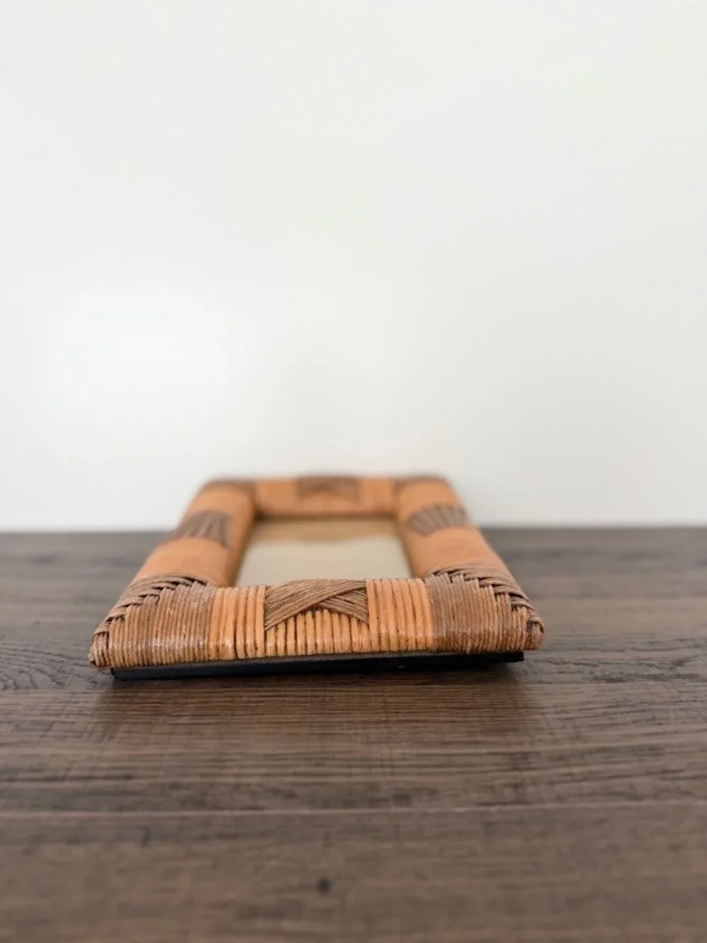Source Unknown wicker tan frame